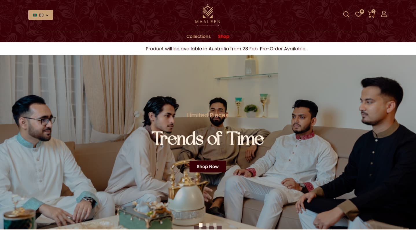 Maaleen - Multi-Country E-Commerce WordPress Theme